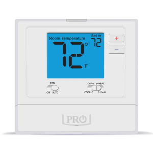 2H/1C MULTI STAGE HEAT PUMP W/ 4″ DISPLAY – NON-PROGRAMMABLE